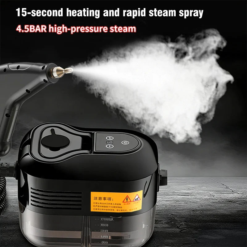 220V Pressure Handheld High Steam Cleaners Air Conditioners Kitchen Hood Car 2500W Steam Clean Floor Steam Cleaning Tool