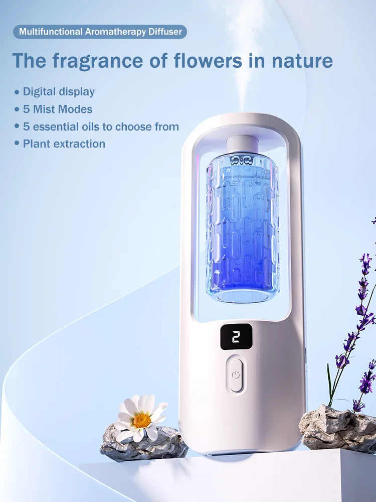 LOY Automatic Aromatherapy Diffuser from LOY Home Decor & Clothing Wear emitting gentle mist for consistent home fragrance.
