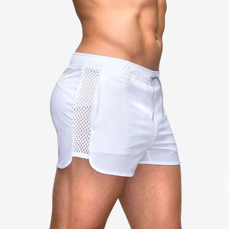 LOY Men's Marathon Running Shorts in lightweight athletic fabric, designed for comfort and performance during runs.