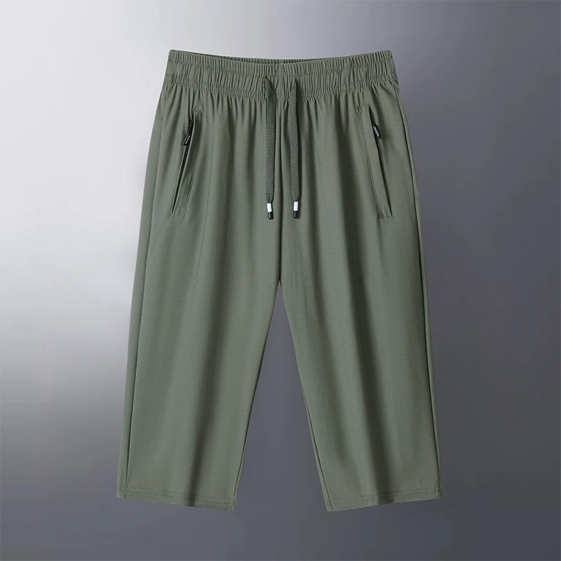 Big Size Women 3/4 Pants Shorts 5XL 6XL 7XL Spring Summer Sweatpants Breathable Plus Size Women Clothing 150kg 여름 여성 반바지