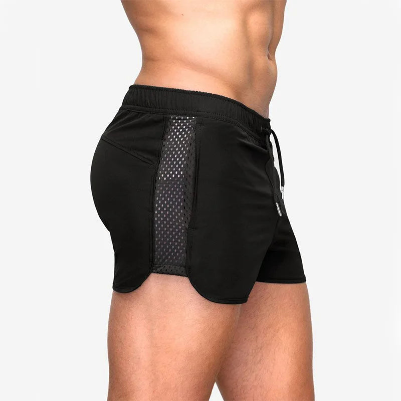 LOY Men's Marathon Running Shorts in lightweight athletic fabric, designed for comfort and performance during running.