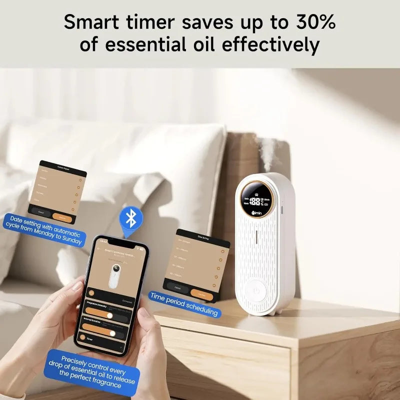 LOY Home Decor & Clothing Wear LOY Intelligent App Aromatherapy Diffuser for smart home scenting, showing sleek design and diffusing essential oils.