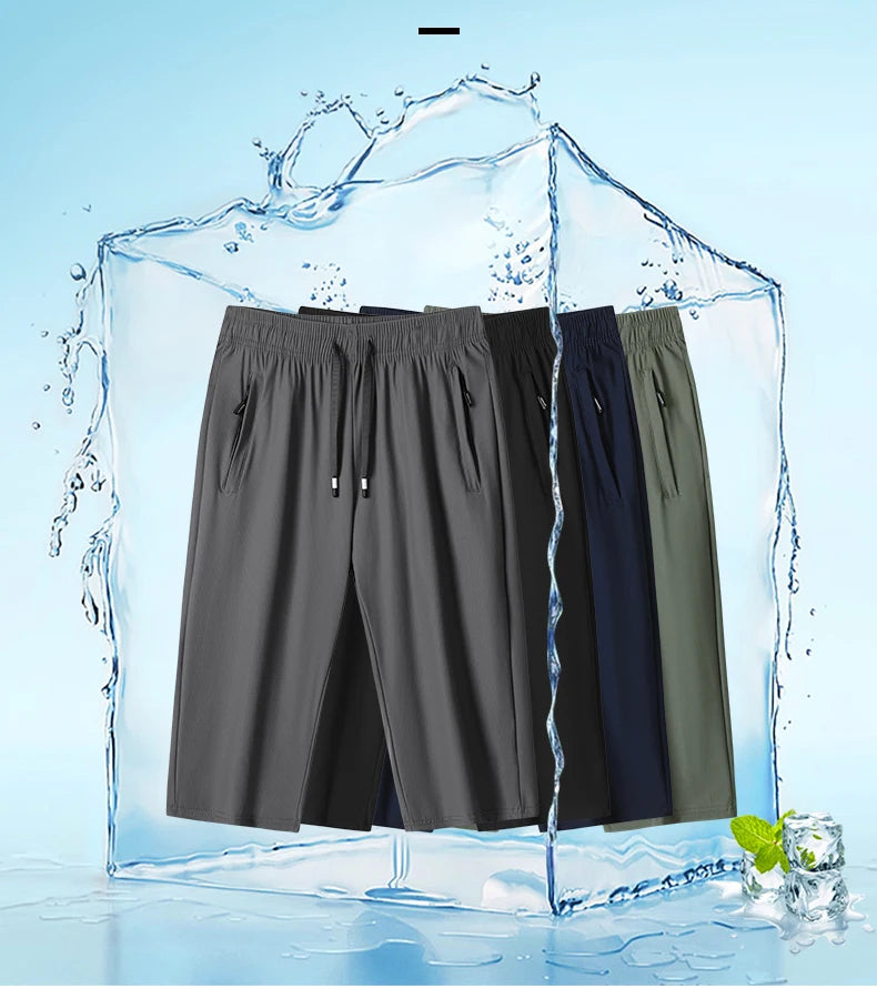 Big Size Women 3/4 Pants Shorts 5XL 6XL 7XL Spring Summer Sweatpants Breathable Plus Size Women Clothing 150kg 여름 여성 반바지