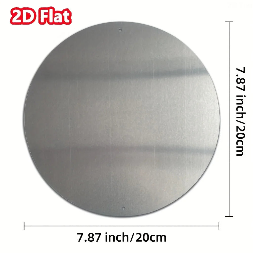 Round Wall Art for Home, Garden, Office Decor - Durable, Retro Design - Perfect Gift for Home Decor Lovers