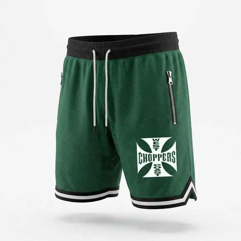 LOY Men's quick-dry athletic shorts with elastic waistband and breathable fabric, designed for everyday comfort and active wear.