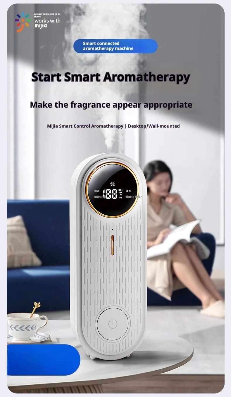 LOY Smart Aromatherapy Machine by LOY Home Decor & Clothing Wear, app-controlled essential oil diffuser with modern design.