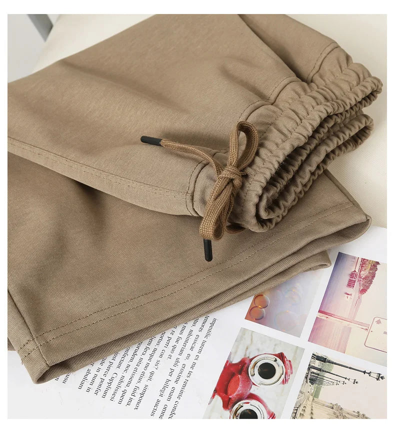 Summer Men Shorts.Drawstring Waist Gym Fitness Sweat Short.Straight Loose Workout Joggers