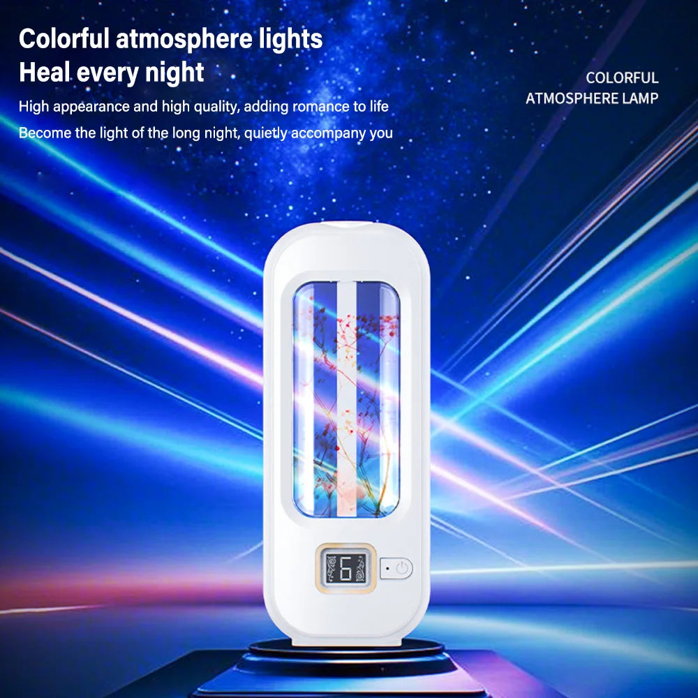 LOY Automatic Home Fragrance Machine for aromatherapy, sleek design with diffuser and control panel for fragrant scent diffusion.