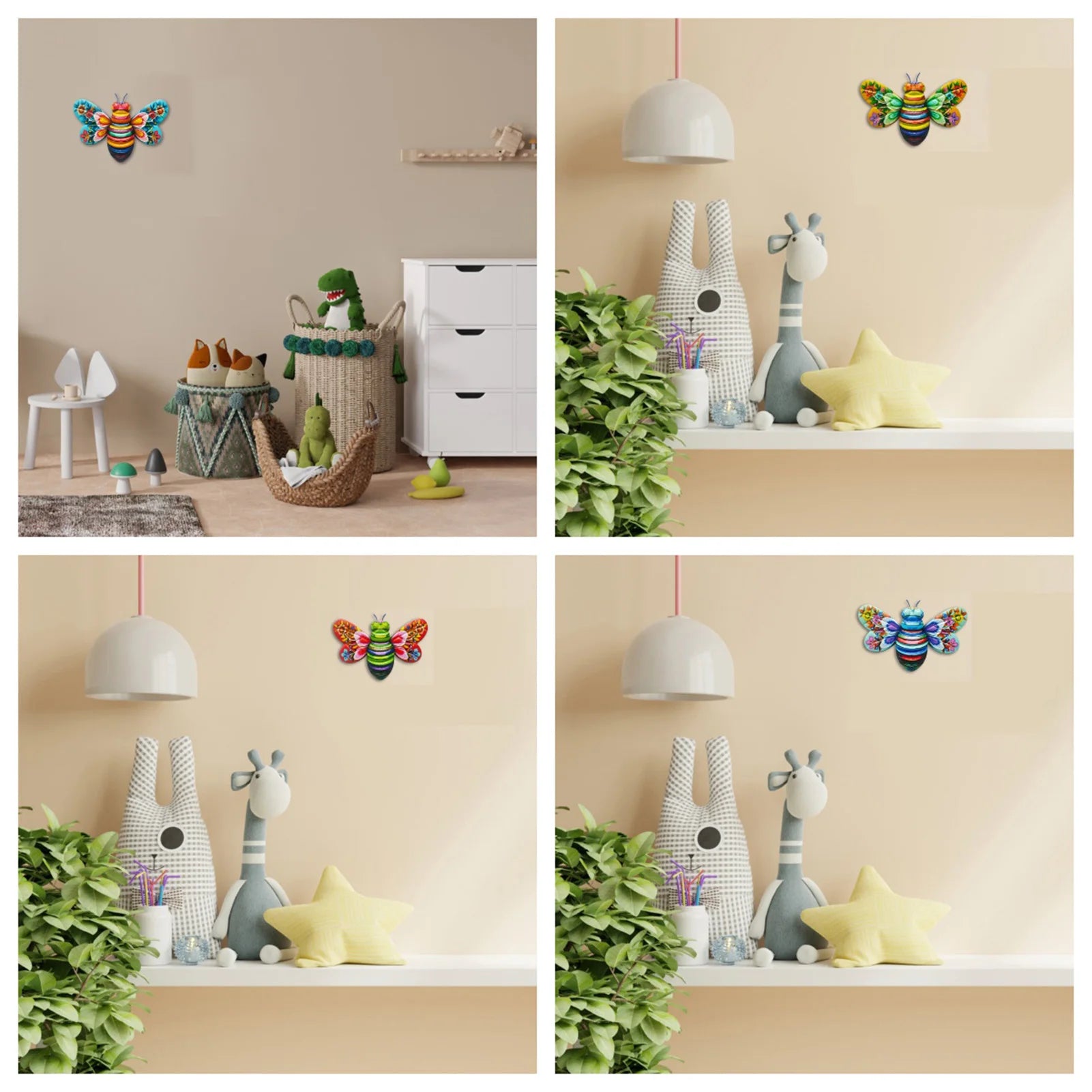 Wall Hanging Art  3D Sculpture Wall Art  Sculpture Ornament for Living Room Garden Bedroom