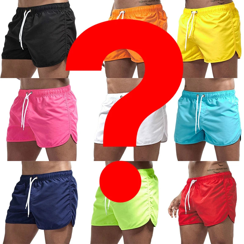 3 Pack Men's California Board Shorts High Quality Male Beach Casual Sports Shorts Summer Daily Cycling Running Fitness Shorts