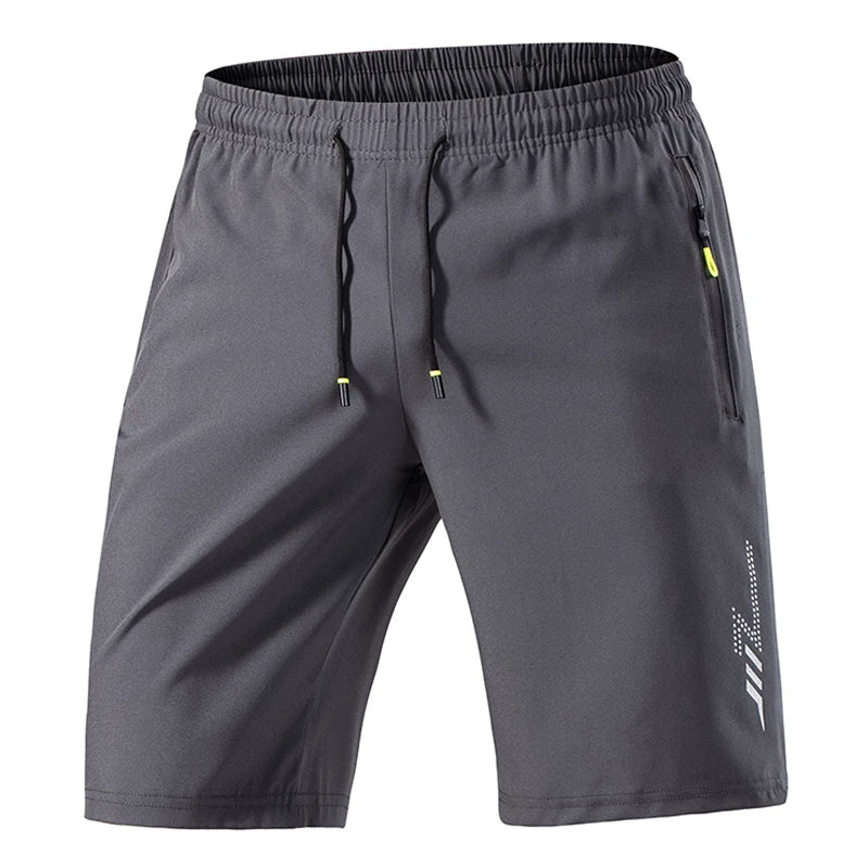 New Men's Shorts Gym Fitness Quick Dry Summer Casual Shorts Men Basic Solid Color Short Pants Running Jogging Beach Shorts Men