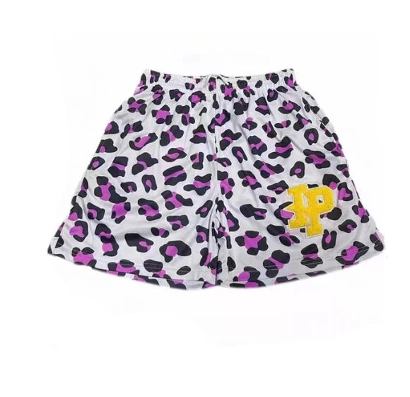 2025 NEW American Casual Shorts Men's Fitness Sports Basketball Running Quick Dry Summer Mesh Breathable Training Quarter Pants