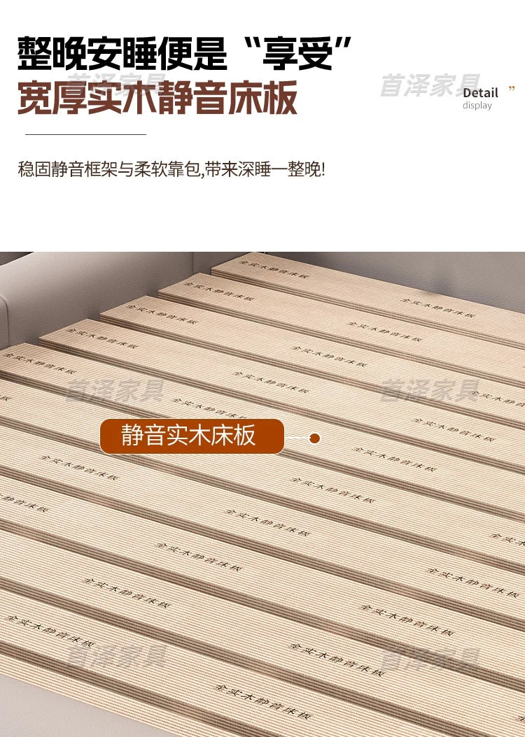 Sleeping Frame Bed Unique Minimalist Nightstands Fancy Bed Nordic Headboard Muebles Para Dormitorio Bedroom Set Furniture