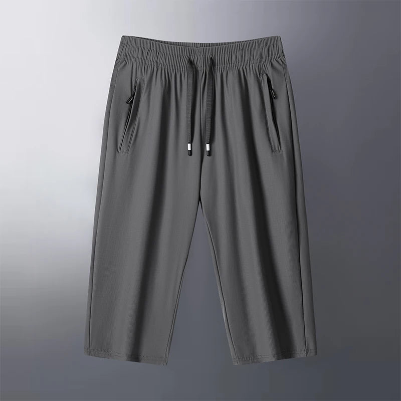 Big Size Women 3/4 Pants Shorts 5XL 6XL 7XL Spring Summer Sweatpants Breathable Plus Size Women Clothing 150kg 여름 여성 반바지