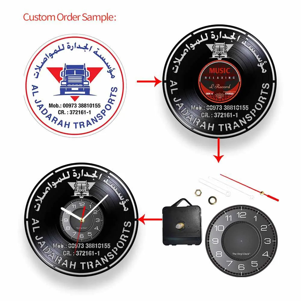 Darts Wall Art Man Cave Game Room Decoration Modern Wall Clock Dart Board Pub Bar Darts Game Night Club Vinyl Record Wall Clock