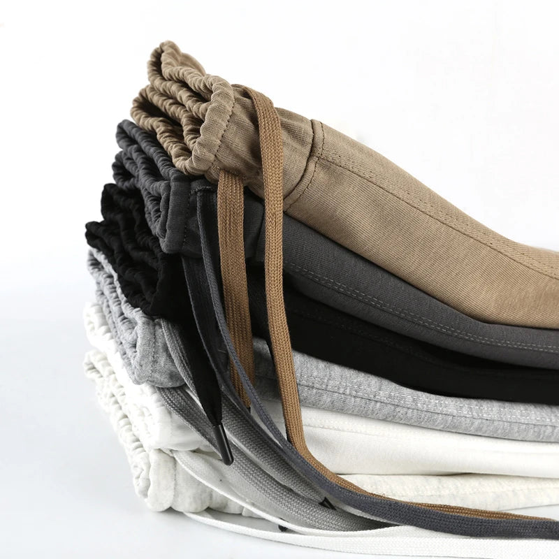 Summer Men Shorts.Drawstring Waist Gym Fitness Sweat Short.Straight Loose Workout Joggers