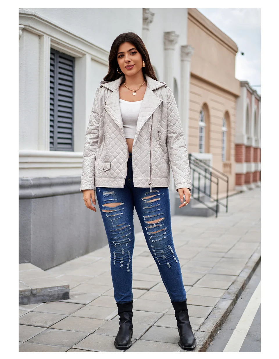 Astrid Women's Autumn Winter Parka Plus Size Woman Clothing Padding Warm Hood Casual Female Quilted Jacket Coats Slanted Zipper