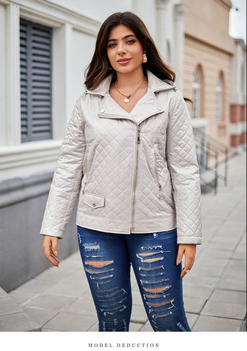 Astrid Women's Autumn Winter Parka Plus Size Woman Clothing Padding Warm Hood Casual Female Quilted Jacket Coats Slanted Zipper