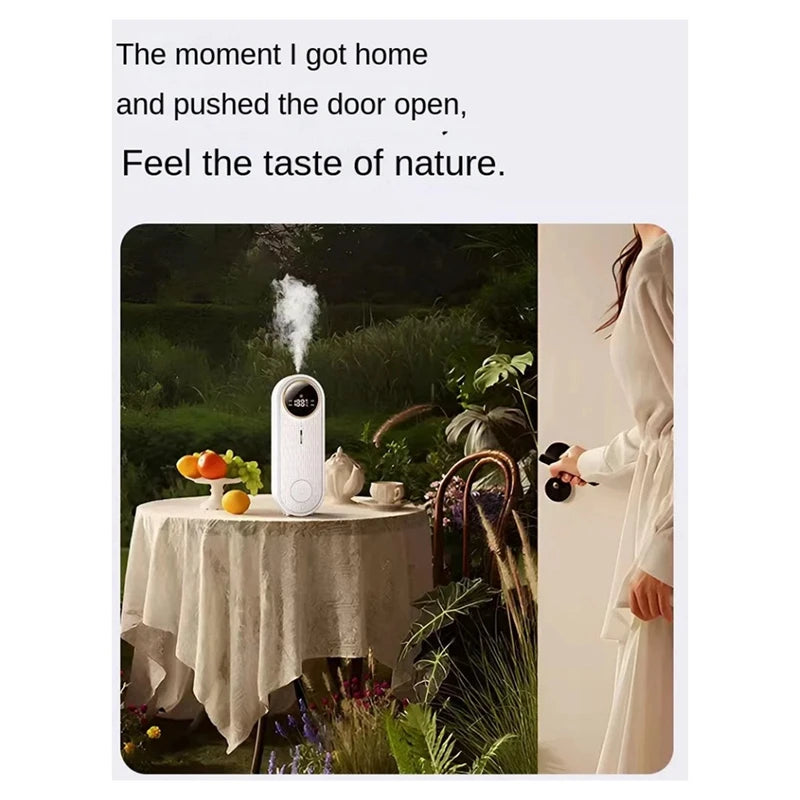 LOY Intelligent App Aromatherapy Diffuser for smart home scenting, with sleek design and customizable aromatherapy options.