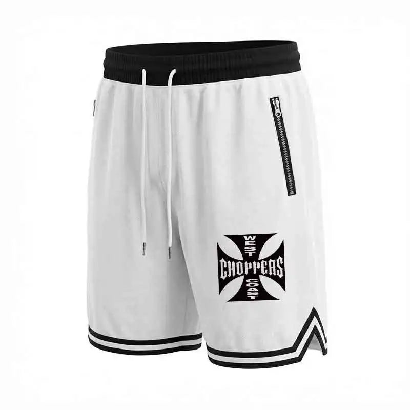 LOY Men's quick-dry athletic shorts in navy, featuring a relaxed fit with elastic waistband and breathable fabric for everyday comfort.