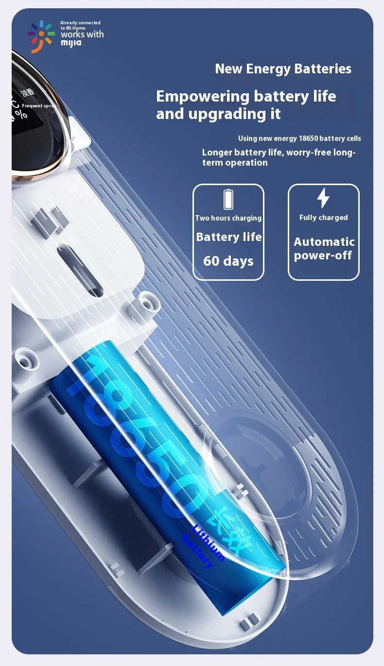 LOY Smart App-Controlled Aromatherapy Machine for intelligent scenting, with sleek design and digital controls for home fragrance.