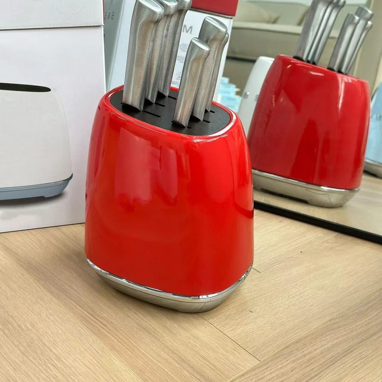 Custom Knife Block 2026 New kitchenware Tools holder High Quality Stainless Steel Knife Holder Customized Gifts