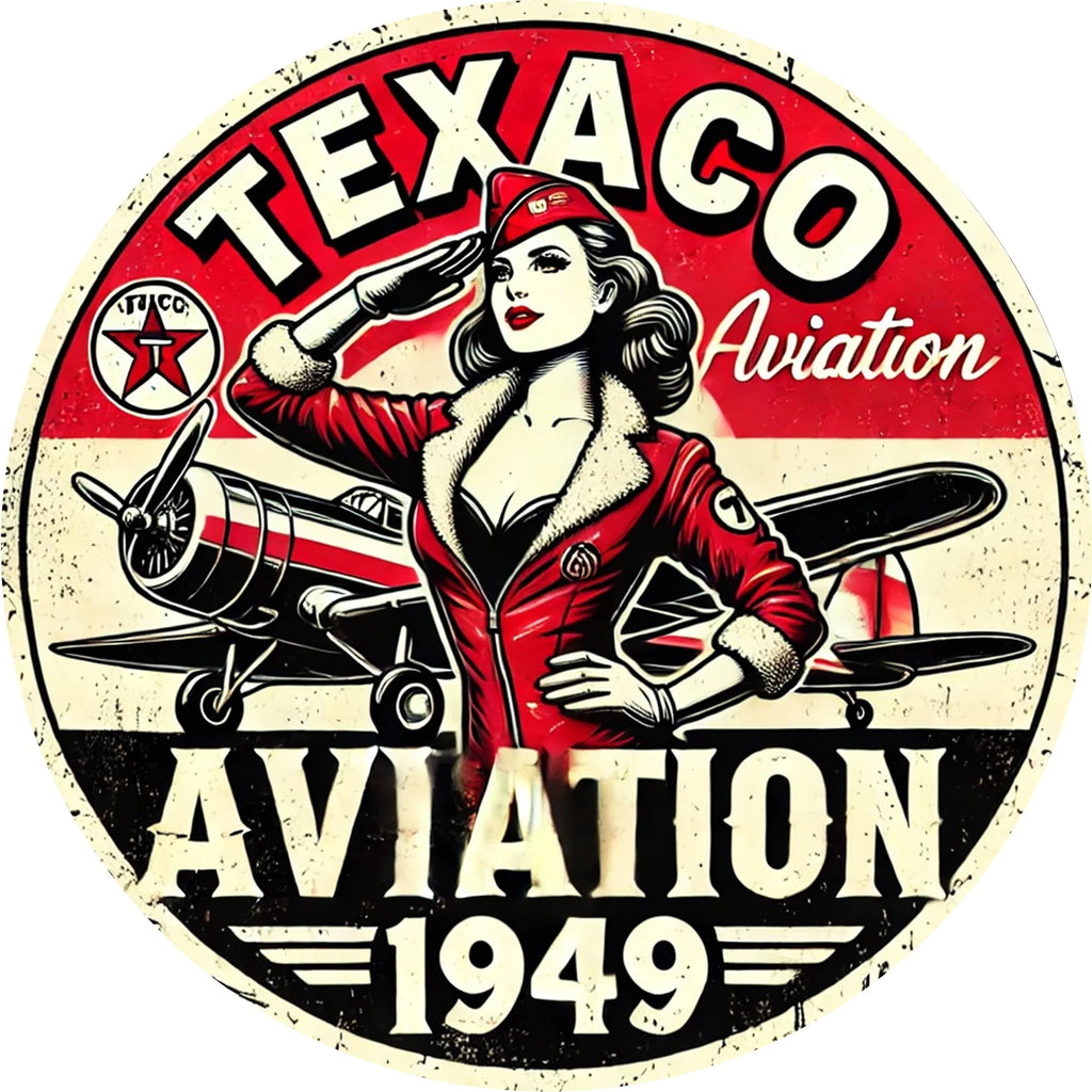 Round Wall Art for Home, Garden, Office Decor - Durable, Retro Design - Perfect Gift for Home Decor Lovers