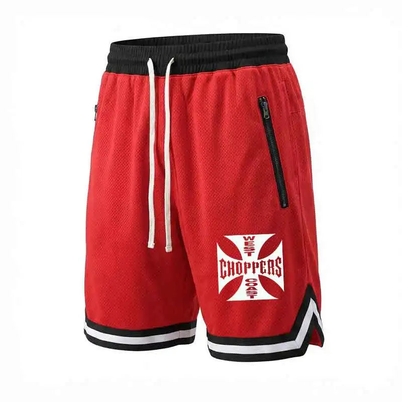 LOY Men's quick-dry athletic shorts in navy blue, featuring breathable fabric and comfortable fit for active wear.