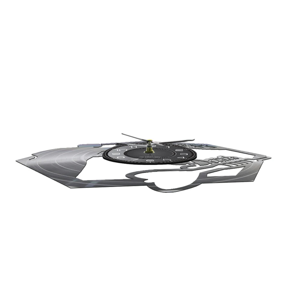 Darts Wall Art Man Cave Game Room Decoration Modern Wall Clock Dart Board Pub Bar Darts Game Night Club Vinyl Record Wall Clock