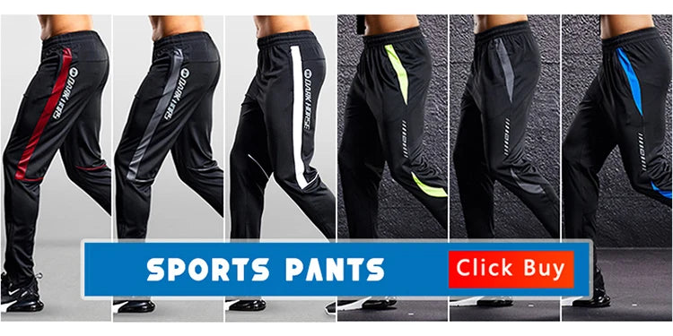 Quick Drying Sport Pants Men Running Pants With Zipper Pockets Training Joggings Sports Trousers Fitness Casual Sweatpants